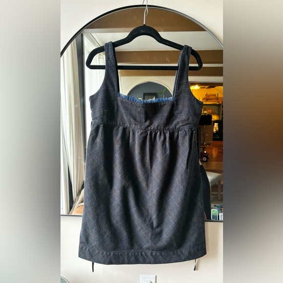 FREE PEOPLE | Folklore plaid mini dress | size 10 - Picture 4 of 7